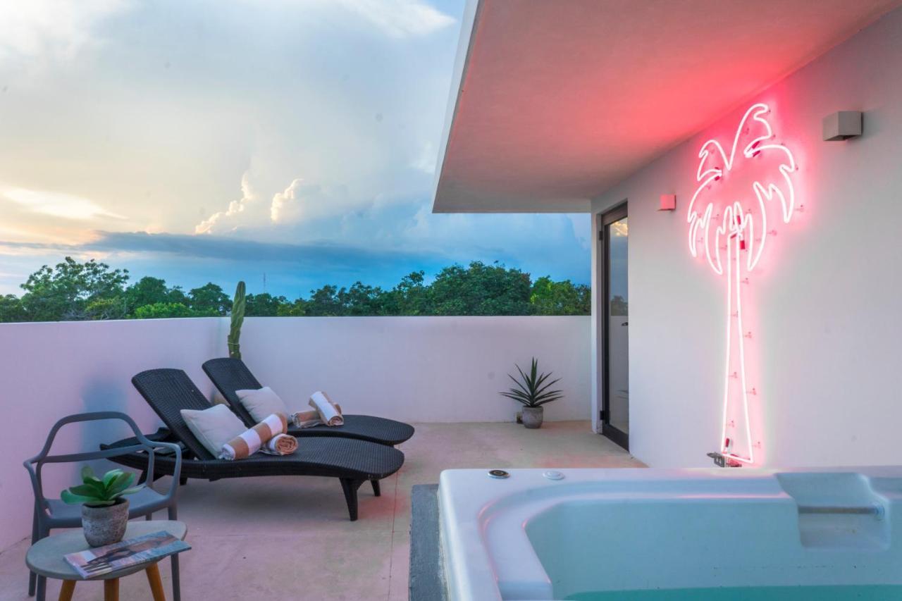 Appartement Penthouse Private Roof Top La Veleta à Tulum Extérieur photo