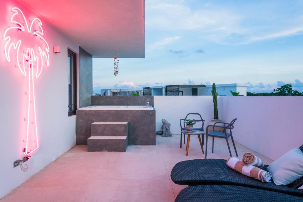 Appartement Penthouse Private Roof Top La Veleta à Tulum Extérieur photo