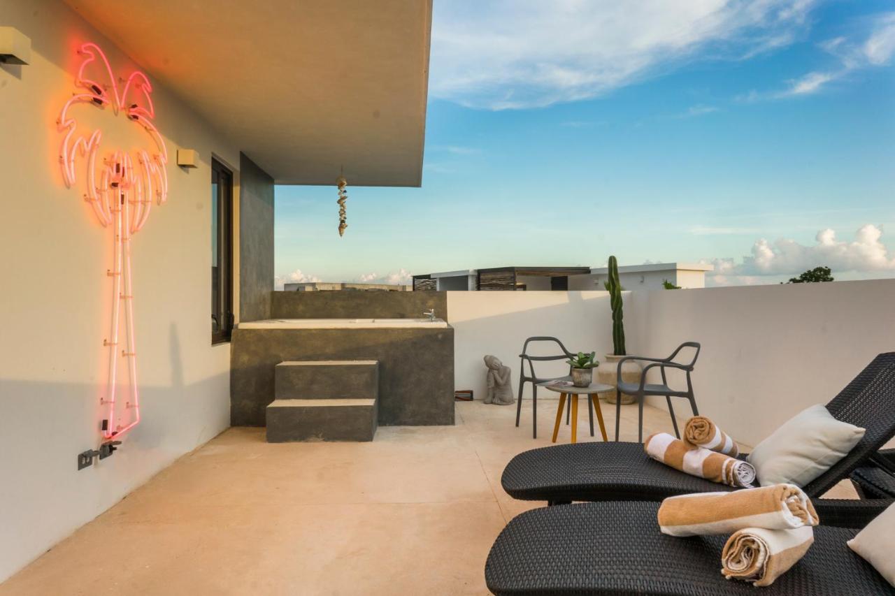 Appartement Penthouse Private Roof Top La Veleta à Tulum Extérieur photo
